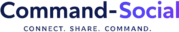 Command-Social. Connect. Share. Command.